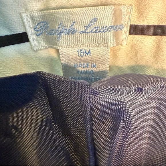 Ralph Lauren Infant Boy's Pants Plaid Tartan Black Multi Lined 18 months - Picture 2 of 8